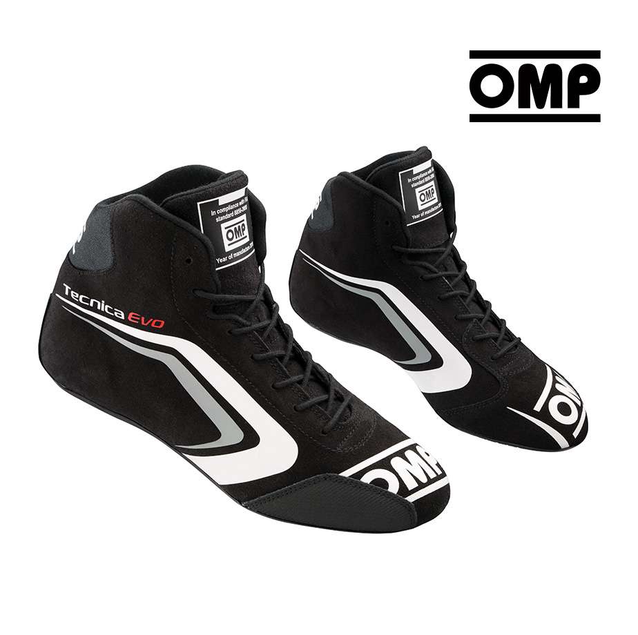 OMP FIA Race Boots - TECNICA EVO - Boots