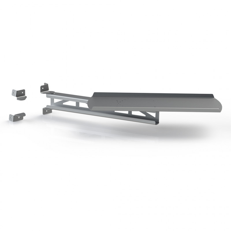 Keyboard tray and bracket