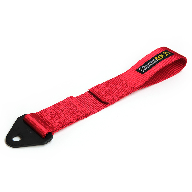 Tow loop - 350mm long, red