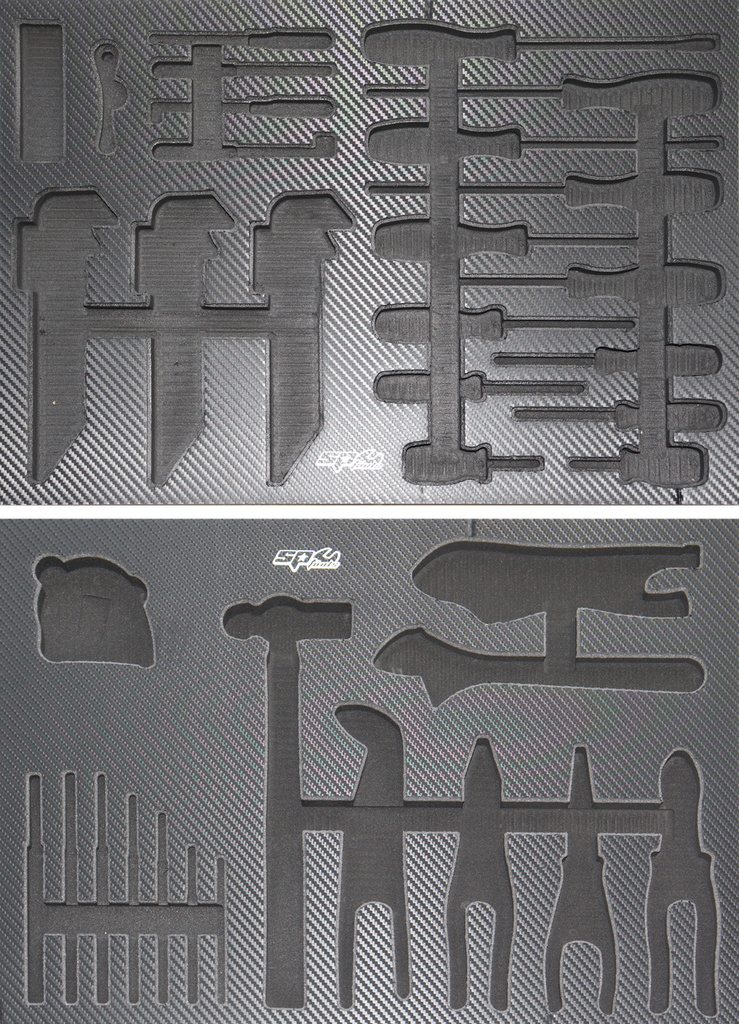 EVA INSERT EMPTY - CARBON FIBRE - SUIT SP50102D