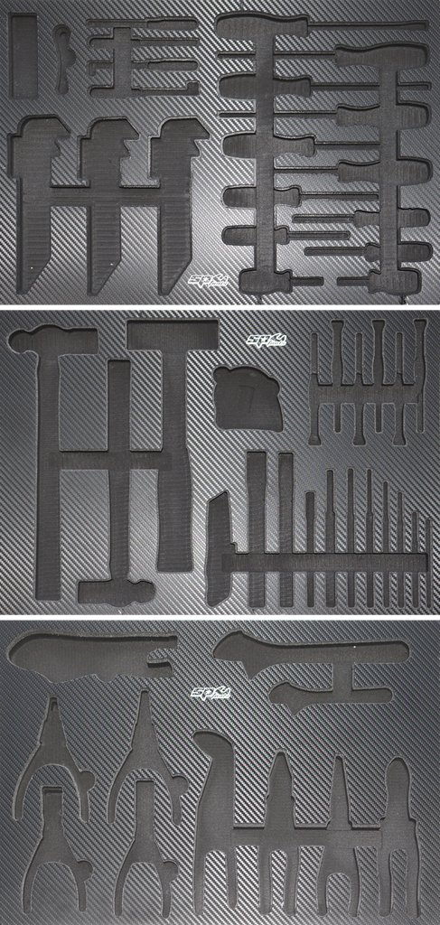 EVA INSERT EMPTY - CARBON FIBRE - SUIT SP50105D