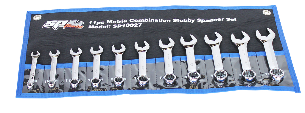 SET SPANNER ROE STUBBY 11PC METRIC SPTOOLS