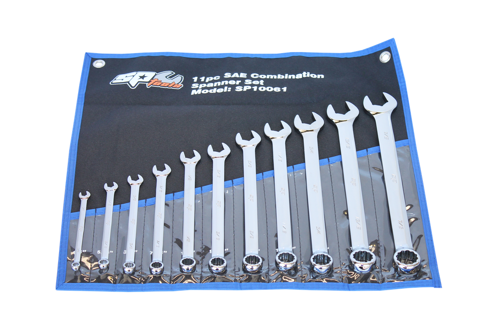 SET SPANNER ROE 11PC SAE SP TOOLS