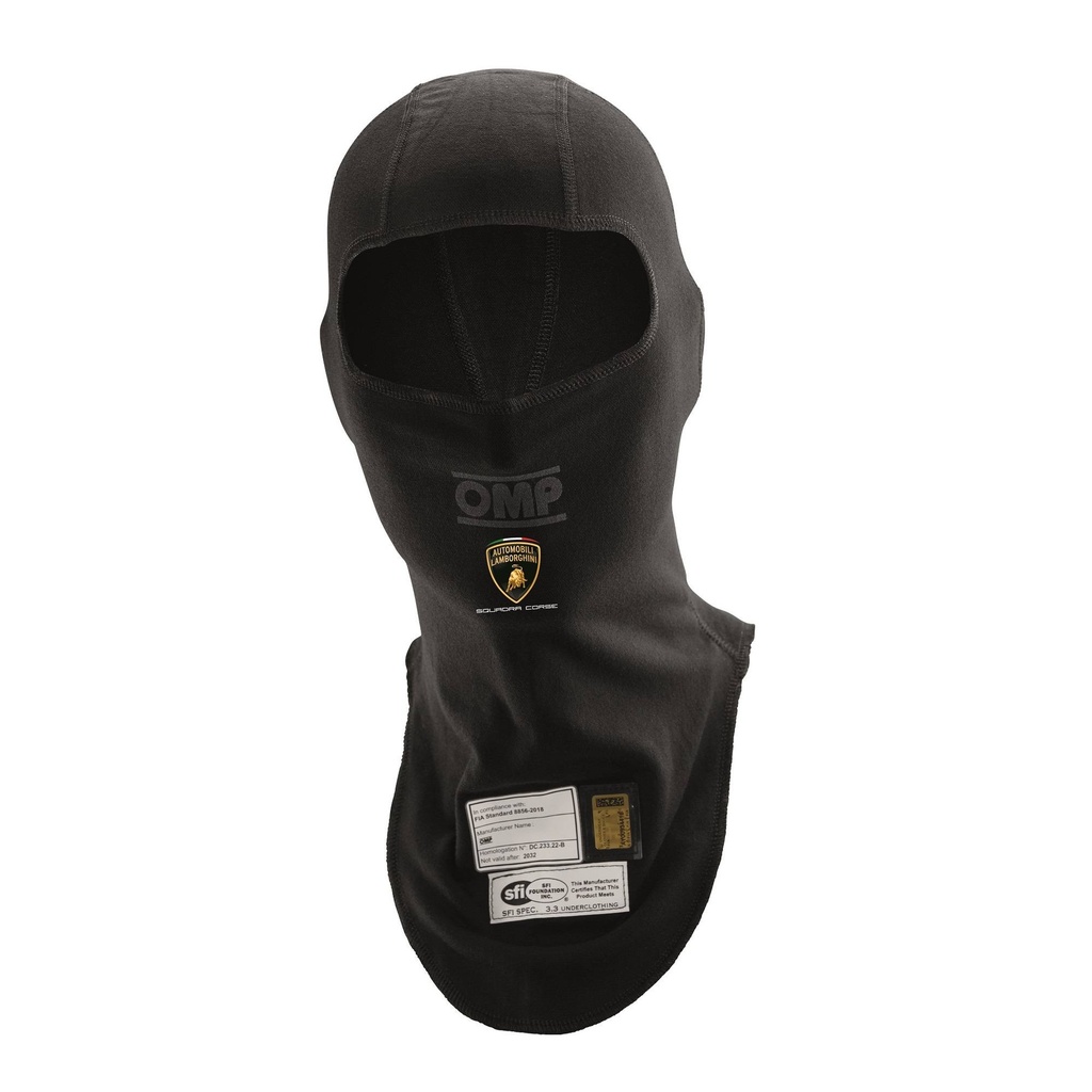 OMP One Evo Balaclava - Automobili Lamborghini Collection