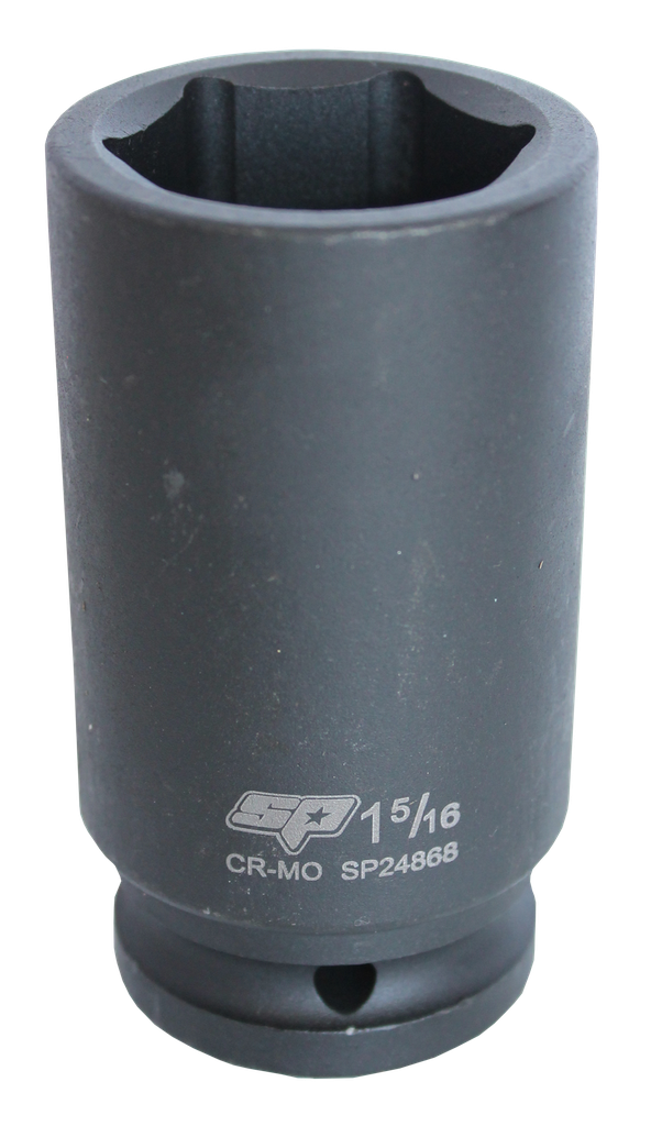 SOCKET IMPACT 3/4&quot;DR 6PT SAE DEEP 2-1/4&quot; SP TOOLS