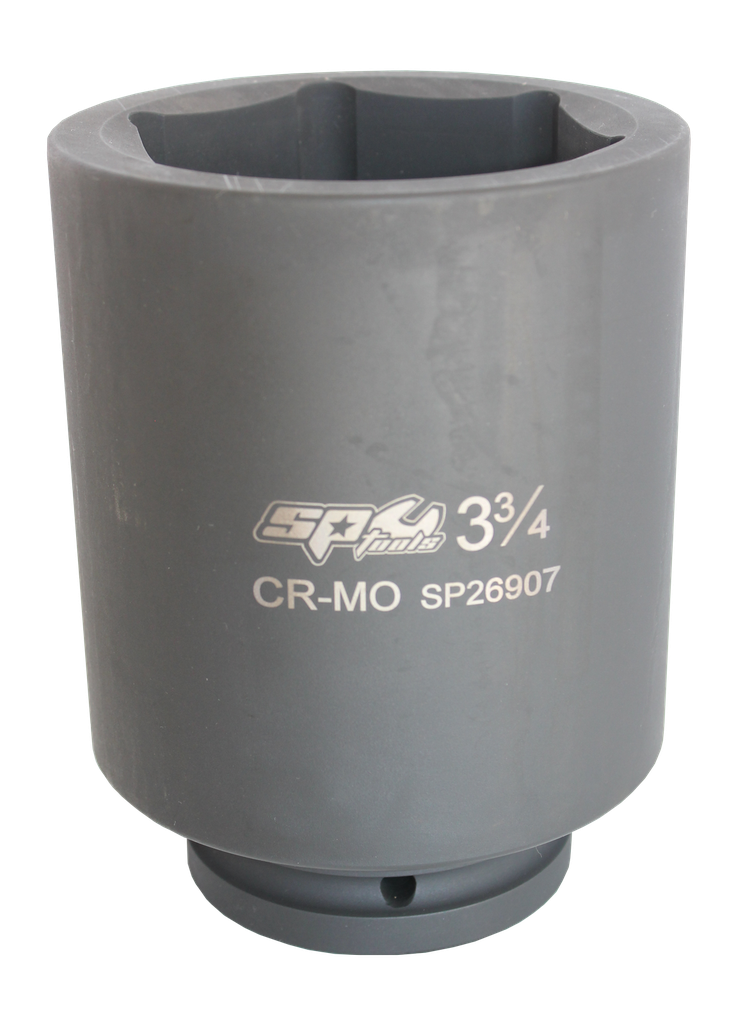 SOCKET IMPACT 1-1/2"DR 6PT DEEP SAE 4-3/8"