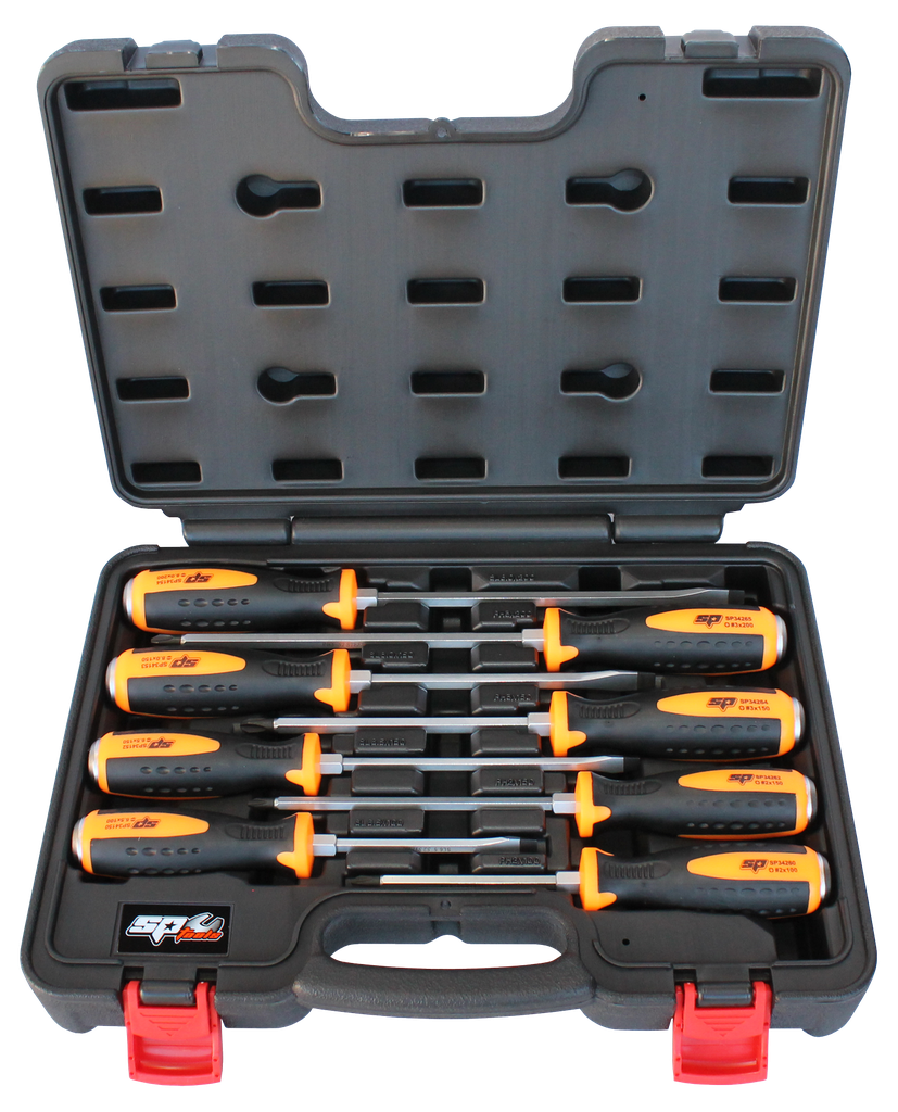 SCREWDRIVER GO THROUGH KIT 8PC