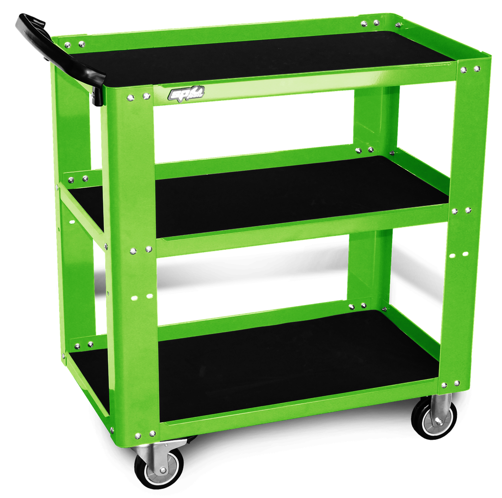 TROLLEY GREEN SP PROFESSIONAL 3 SHELF