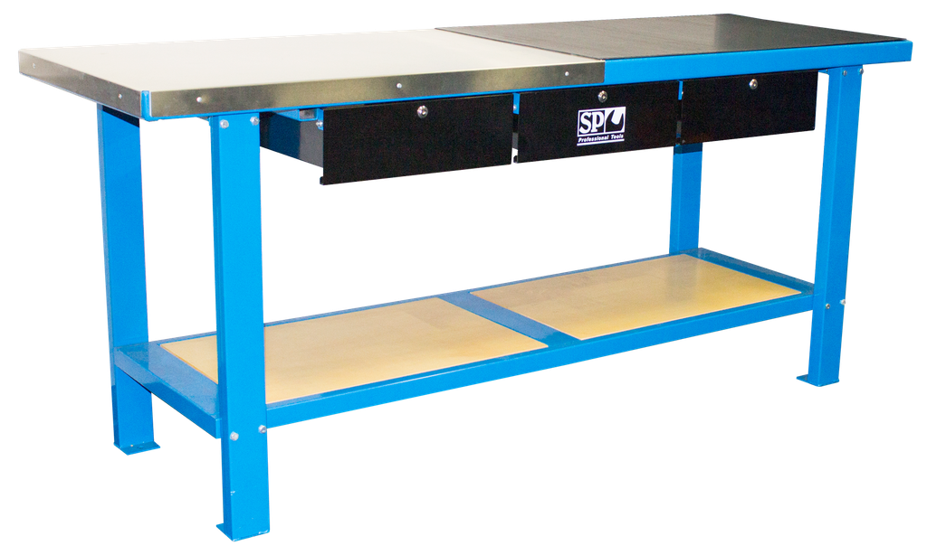 WORK BENCH CUSTOM 2000MM 3 DRAWER BOM