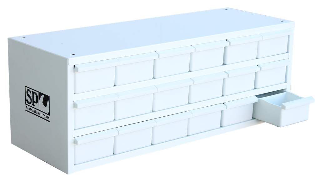 STORAGE BOX 18 DRAWER 826 X 300 X 305