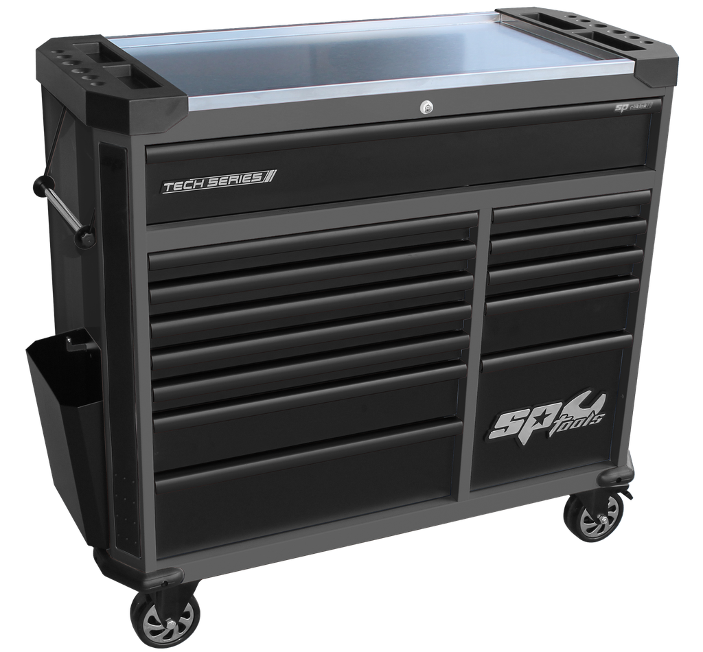 ROLLER CAB 13 DRAWER DIAMOND BLACK TECH SERIES