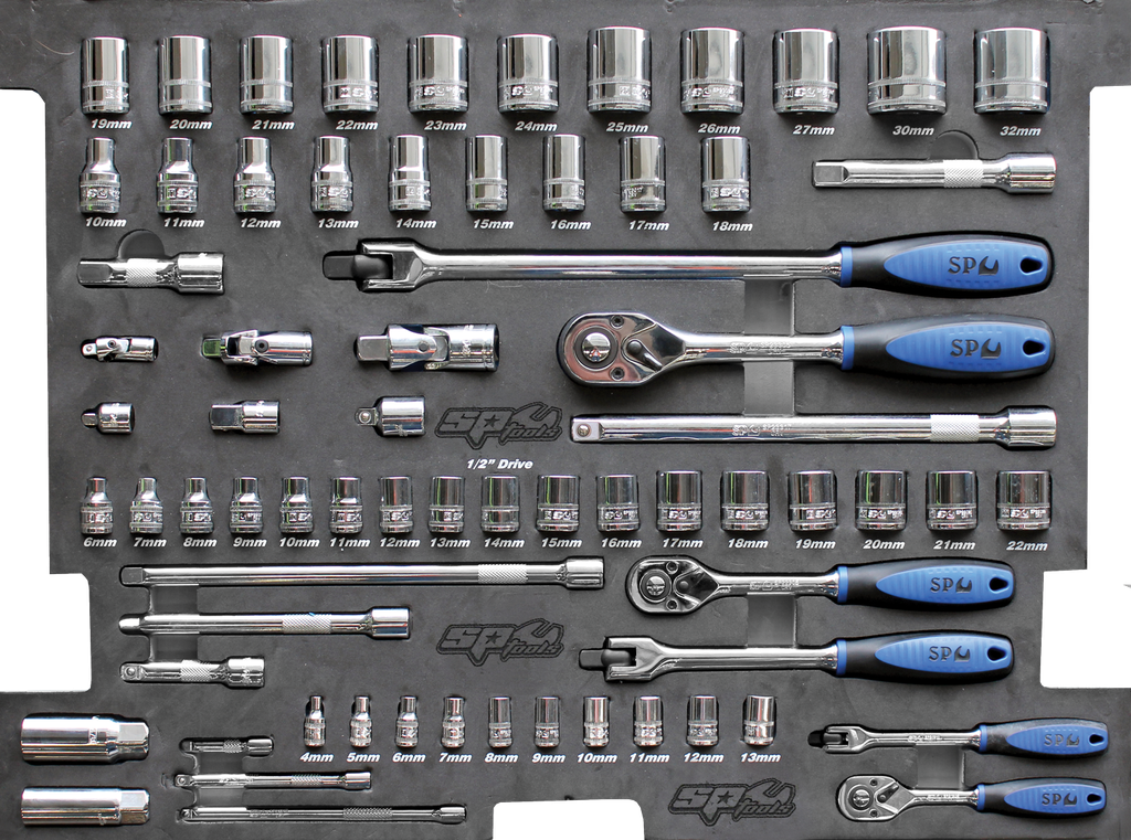 EVA TOOLKIT 70PC METRIC SOCKET &amp; ACCESSORIES