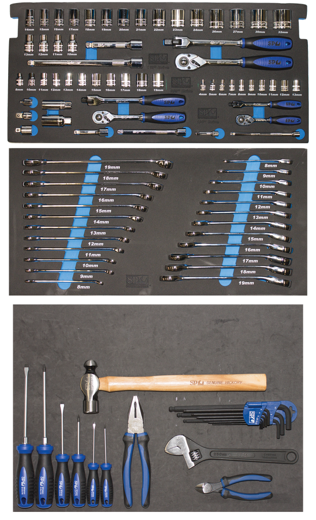 TOOLKIT 100PC - METRIC ONLY - (SUIT SP40101)