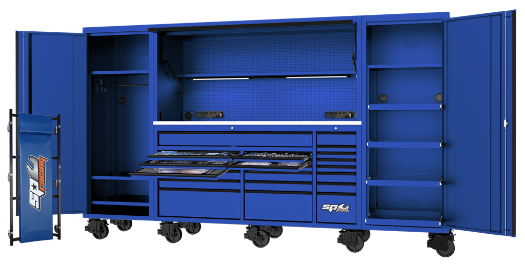 TOOLKIT 707PC METRIC/SAE BLUE - 21 DRAWER USA SERIES