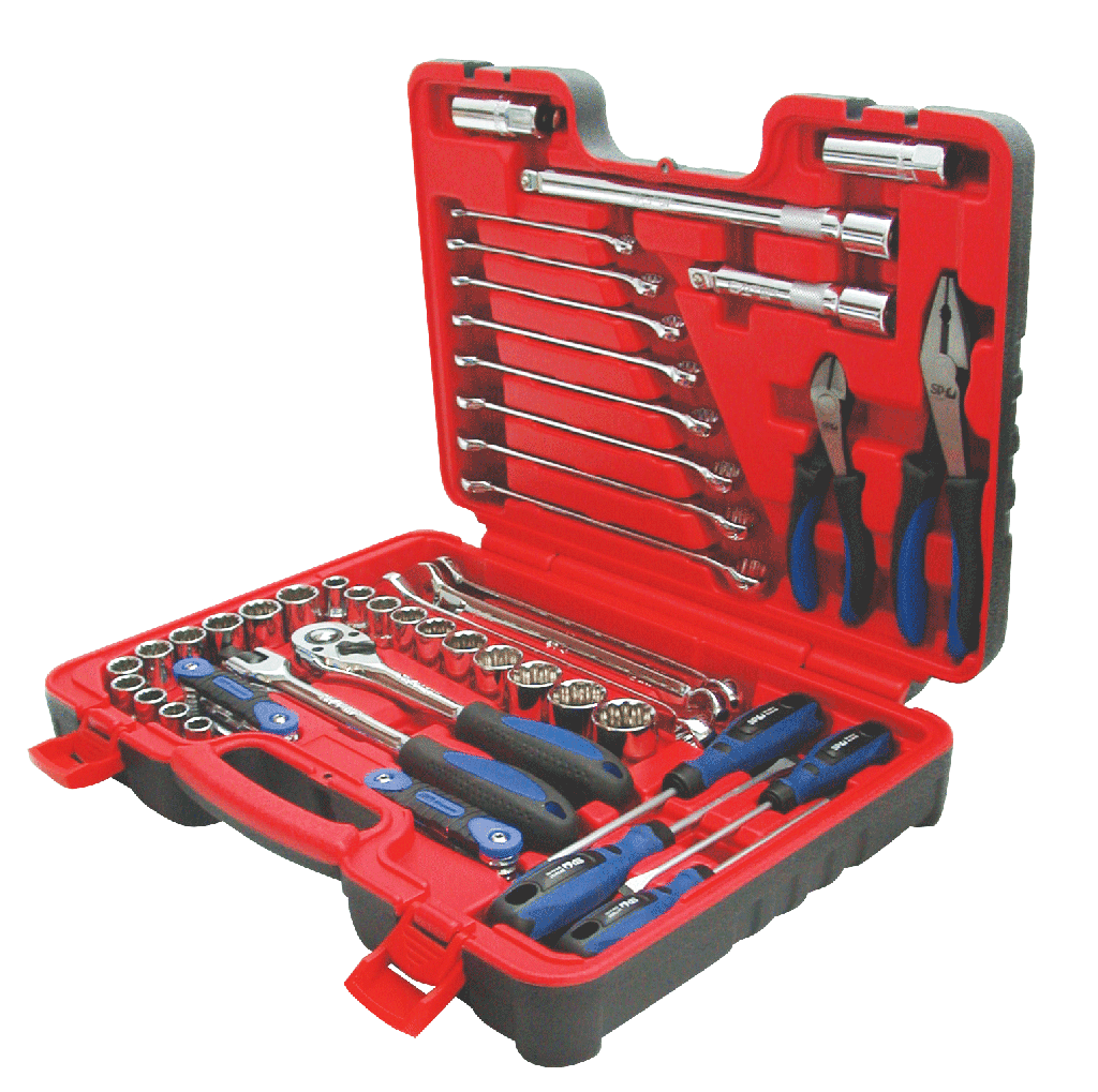 TOOLKIT 60PC METRIC/SAE IN X-CASE