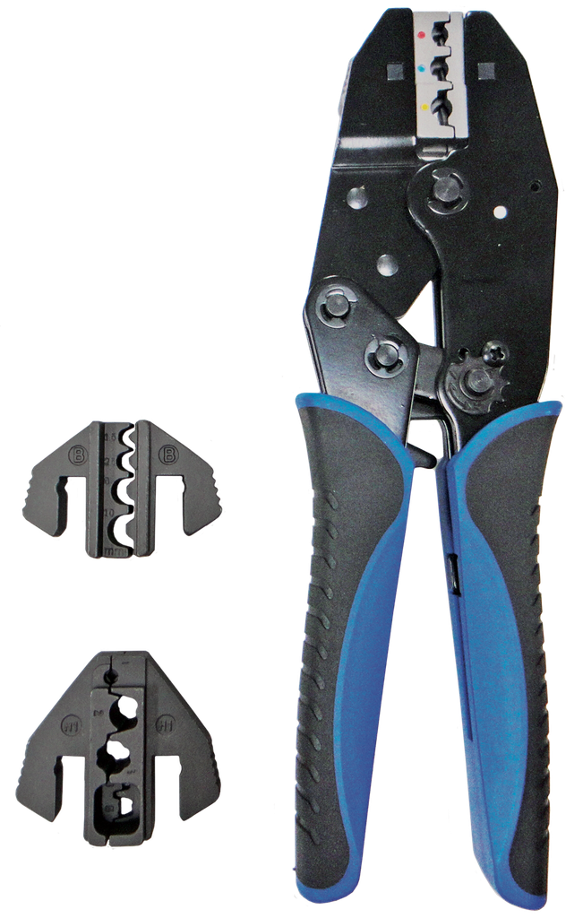 RATCHET CRIMPER QUICK CHANGE 4PC KIT