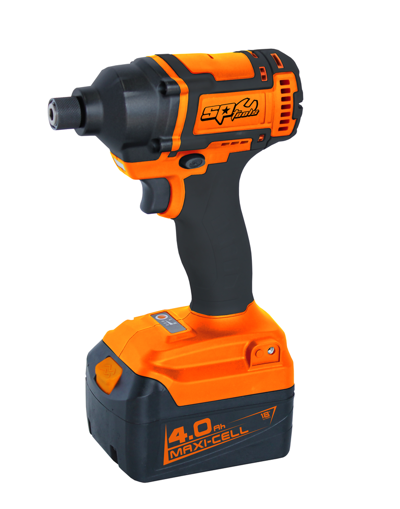 18V 1/4&quot; IMPACT DRIVER BRUSHLESS 3 TORQUE SETTINGS