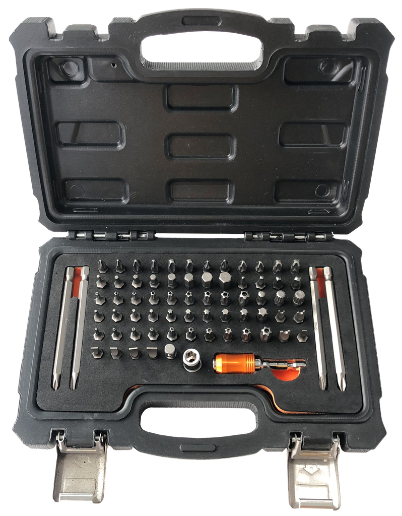 BIT SET 1/4DR 71PC - SP TOOLS