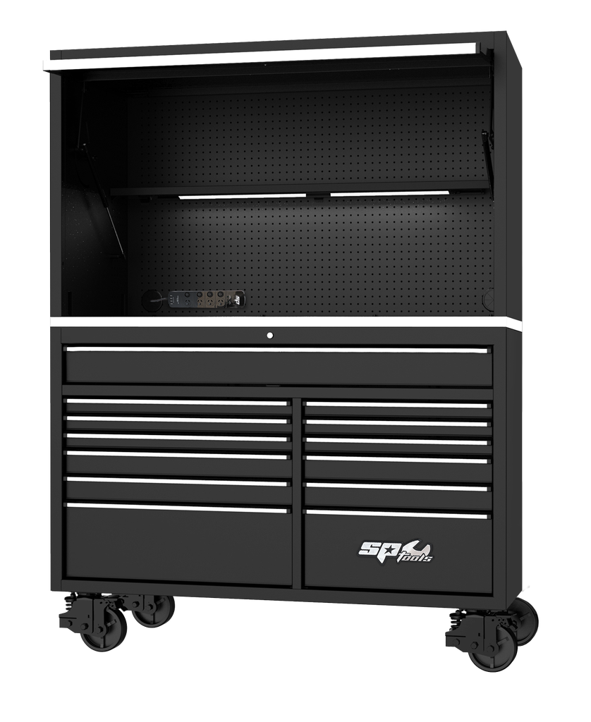 WORKSTATION USA59 BLACK/CHROME