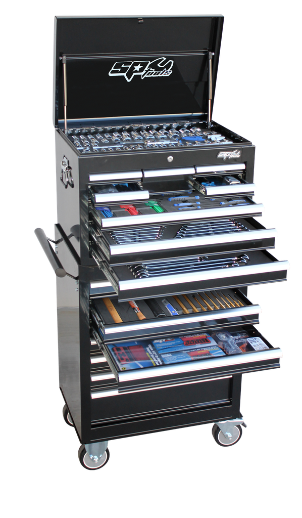 TOOLKIT 625PC METRIC/SAE - BLACK 14 DRAWER CUSTOM