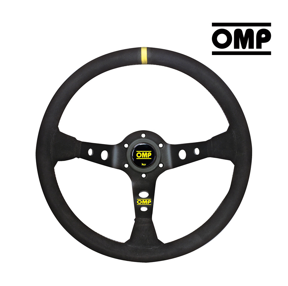 OMP Steering Wheel - CORSICA - 330mm - Suede - Steering Wheels