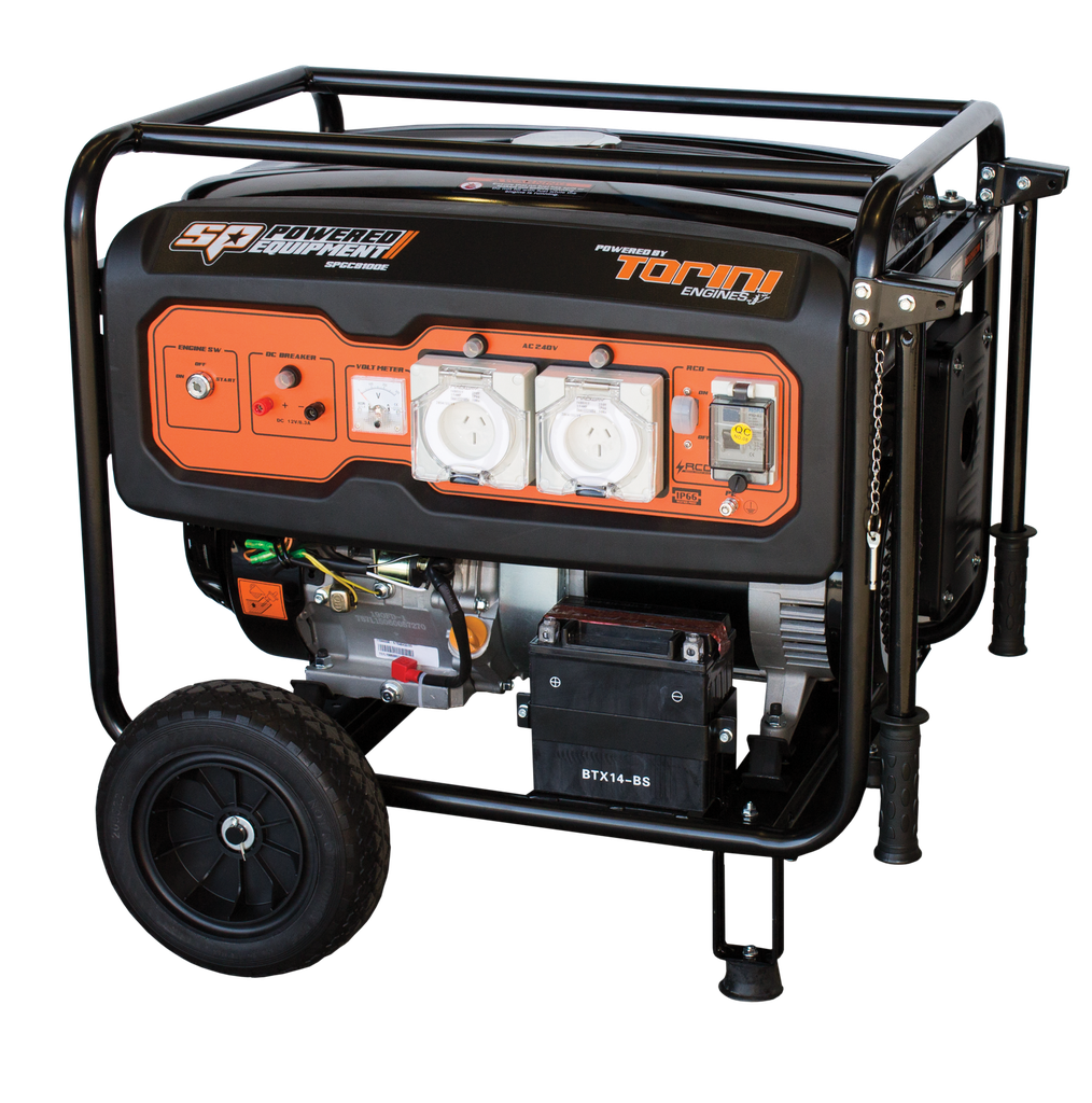 GENERATOR 8.1KVA CONSTRUCTION SERIES SP POWER EQUIPMENT