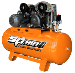 [SP25] COMPRESSOR 5.5HP BELT DRIVE 200LT TANK SP AIR