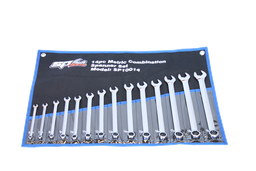 [SP10014] SET SPANNER ROE 14PC METRIC SP TOOLS