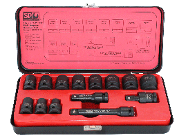 [SP20315] SOCKET SET IMPACT 1/2DR 6PT 14PC SAE