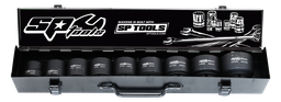 [SP20510] SOCKET SET IMPACT 1DR 6PT 9PC METRIC