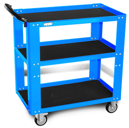 [SP40019BL] TROLLEY BLUE SP PROFESSIONAL 3 SHELF