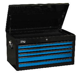 [SP40121] TOOL BOX BLACK/BLUE 7 DRAWER CUSTOM SUMO