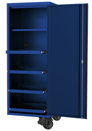 [SP44880BL] LOCKER SIDE USA5972 4 SHELF BLUE/BLACK