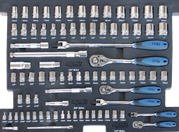 [SP50003] EVA TOOLKIT 81PC METRIC/SAE SOCKET &amp; ACCESSORIES