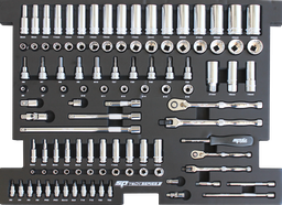 [SP50007] EVA TOOLKIT 106PC METRIC SOCKET &amp; ACCESSORIES