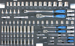 [SP50010] EVA TOOLKIT 88PC METRIC SOCKET &amp; ACCESSORIES