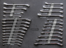 [SP50020] EVA TOOLKIT 26PC METRIC/SAE FLARE&amp;GEARDRIVE SPANNER