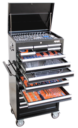 [SP50110] TOOLKIT 370PC METRIC/SAE - BLACK 15 DRAWER CUSTOM