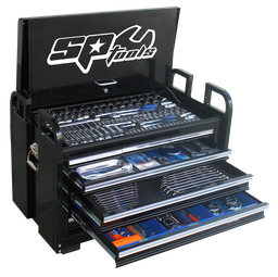 [SP50115] TOOLKIT 413PC METRIC/SAE - BLACK 7 DRAWER FIELD SE