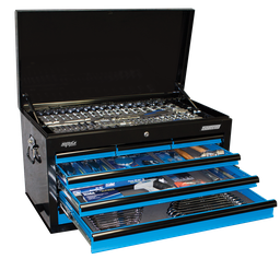 [SP50171] TOOLKIT 409PC METRIC/SAE - BLACK/BLUE 7 DR SUMO