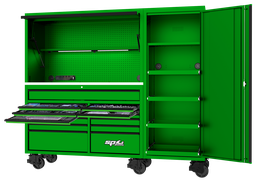 [SP50800G] TOOLKIT 517PC METRIC/SAE - 13 DRAWER GREEN USA SERIES