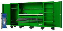 [SP50850G] TOOLKIT 707PC METRIC/SAE GREEN - 21 DRAWER USA SERIES