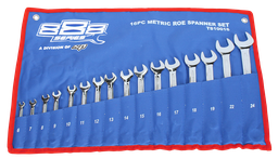 [T810016] SPANNER SET ROE METRIC 16PC