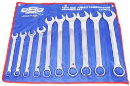 [T810070] SPANNER SET ROE SAE JUMBO 10PC