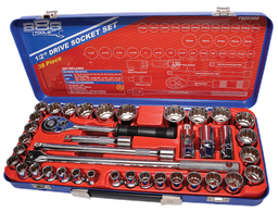 [T820300] SOCKET SET 888 1/2&quot; DR 12PT METRIC/SAE 39PC