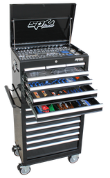 [SP50104X] TOOLKIT 244PC METRIC/SAE - BLACK 15 DRAWER CUSTOM