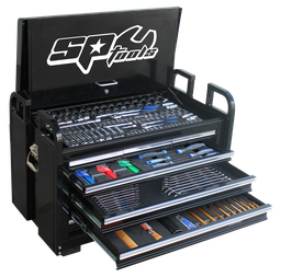 [SP50115X] TOOLKIT 413PC + X METRIC/SAE - BLACK 7 DRAWER FIELD SE