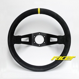 [RASWRD903502] Racer S/Wheel - 2 Spoke - 350mm - 90mm Dish - Steering Wheels