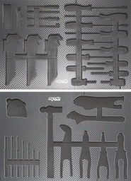 [SP59102DM] EVA INSERT EMPTY - CARBON FIBRE - SUIT SP50102D